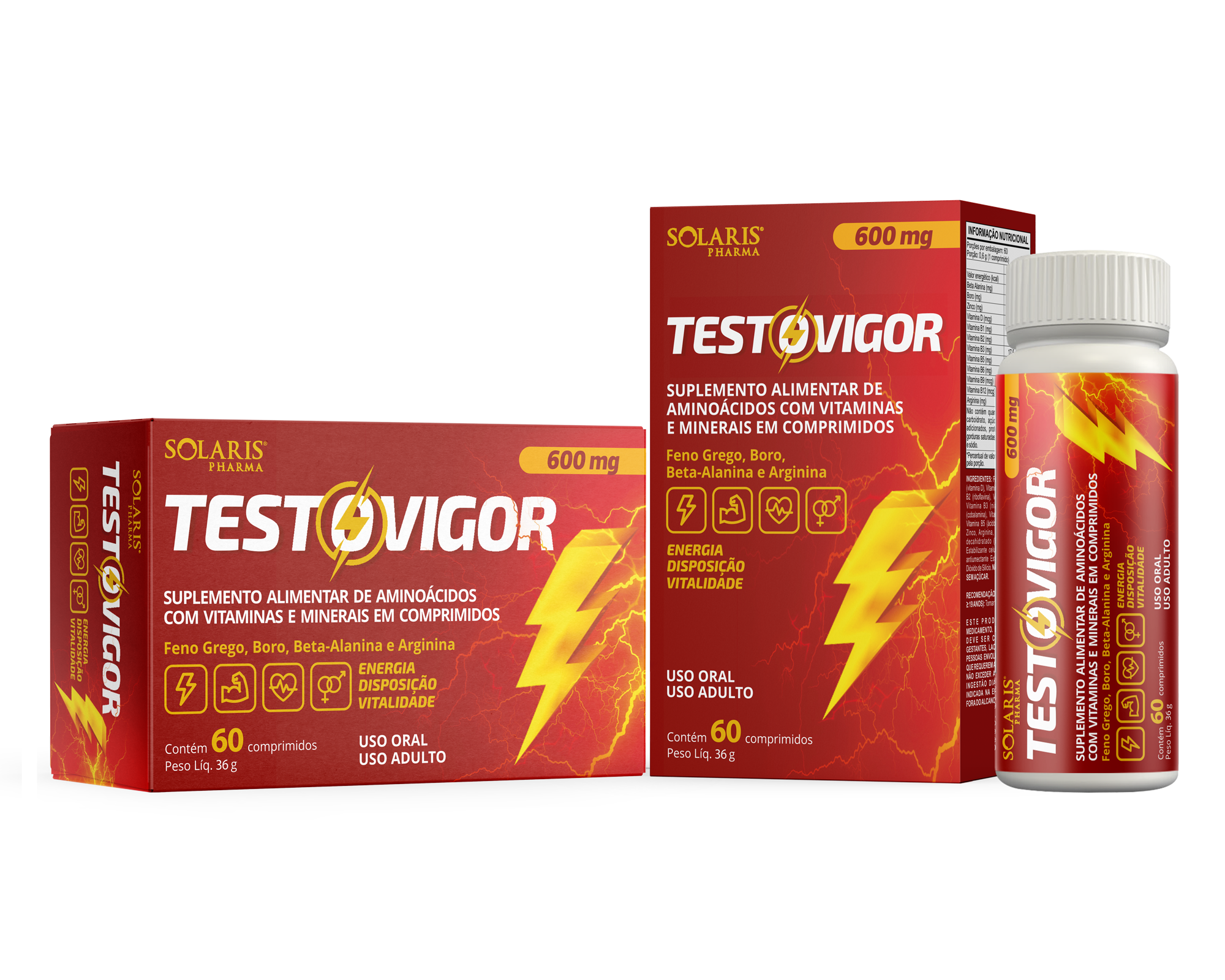 Testovigor — Energia+ e Resistência+